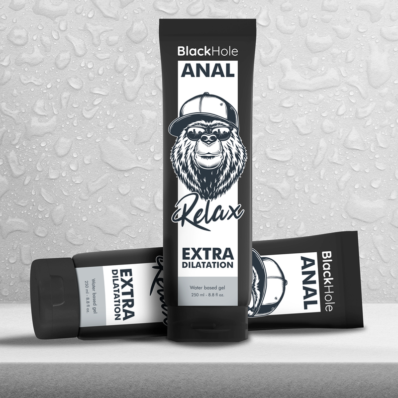 BLACK HOLE - GEL DE DILATACIÓN ANAL A BASE DE AGUA 250 ML