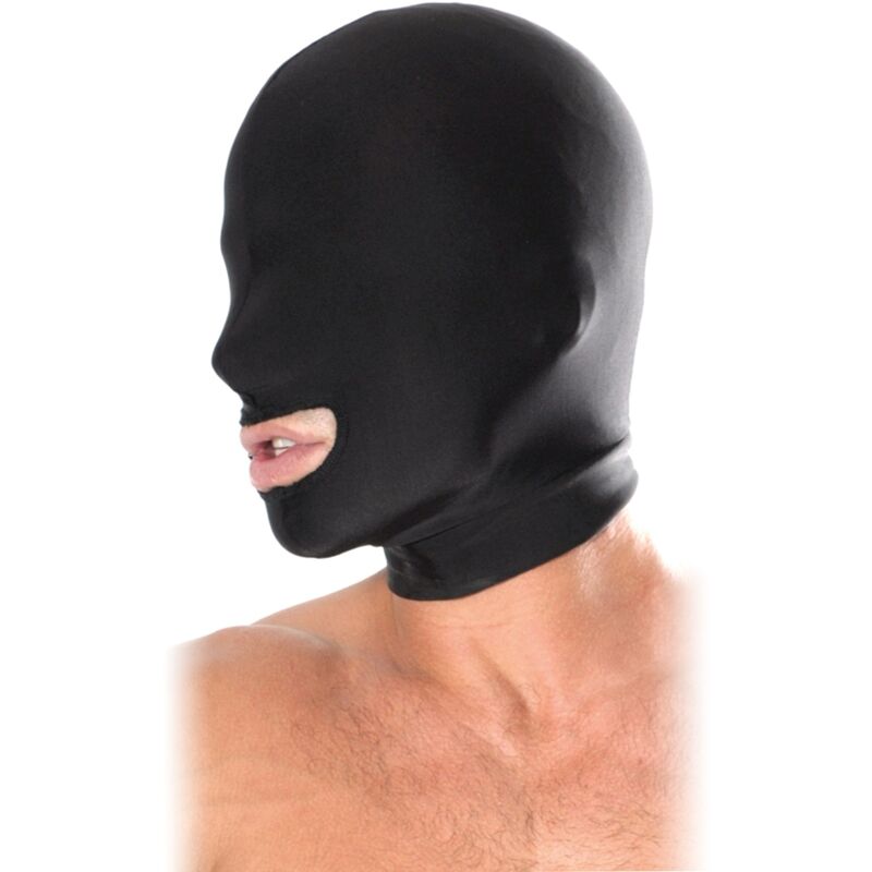 FETISH FANTASY SERIES - CAPPUCCIO A BOCCA APERTA NERO