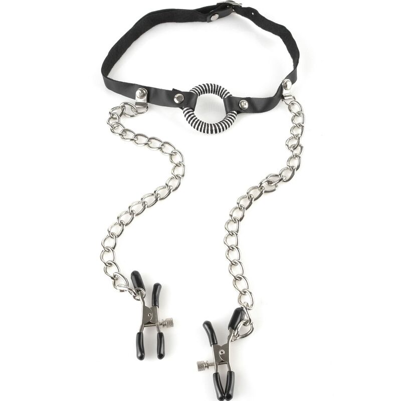 FETISH FANTASY SERIES - GAG CON PINZE PER CAPEZZOLI