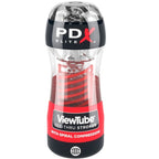 PDX ELITE - STROKER VIEWTUBE 2 SPIRALE A COMPRESSIONE TRASPARENTE
