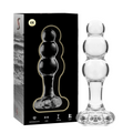 NEBULA SERIES BY IBIZA - MODELLO 1 TAPPO IN VETRO BOROSILICATO TRASPARENTE 10,5 CM -O- 3 CM
