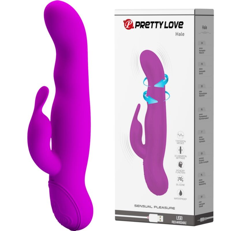 PRETTY LOVE - ROTATEUR LILAS HALE DE HAUTE QUALITÉ