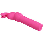 PRETTY LOVE - GERARDO FUCHSIA SILICONE RABBIT VIBRATOR