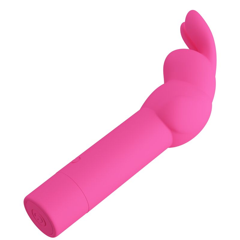 PRETTY LOVE - GERARDO FUCHSIA SILICONE RABBIT VIBRATOR