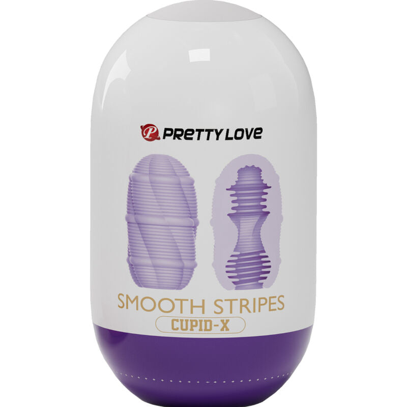 PRETTY LOVE - UOVO MASTURBATORE CUPID RIGHE LISCE