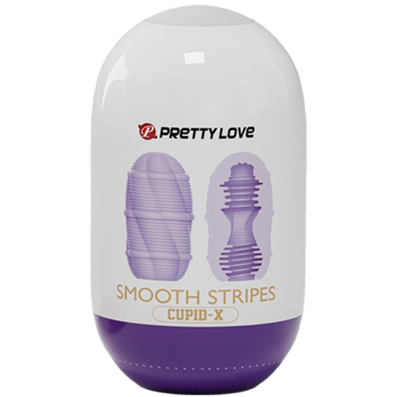 PRETTY LOVE - HUEVO MASTURBADOR CUPID RAYAS LISAS