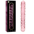 NEBULA SERIES BY IBIZA - MODELO 15 DILDO DE VIDRIO BOROSILICATO ROSA 18.5 CM -O- 3 CM
