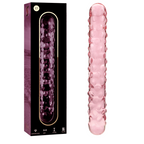 NEBULA SERIES BY IBIZA - MODELO 15 DILDO DE VIDRIO BOROSILICATO ROSA 18.5 CM -O- 3 CM