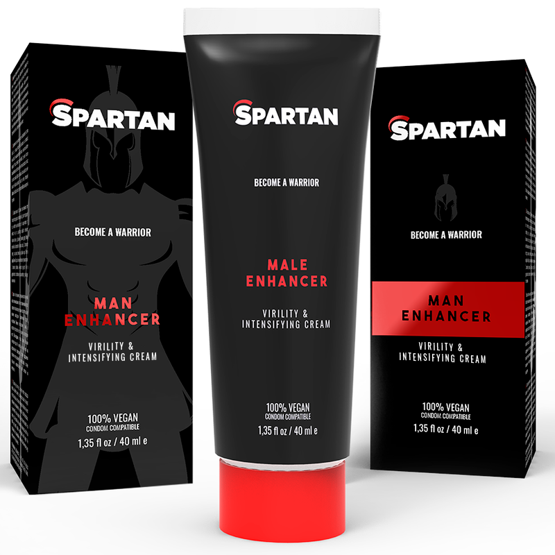 SPARTAN - COUPLE GEL VIRILITÉ ET CRÈME DÉSENSIBILISANTE 100% VEGAN