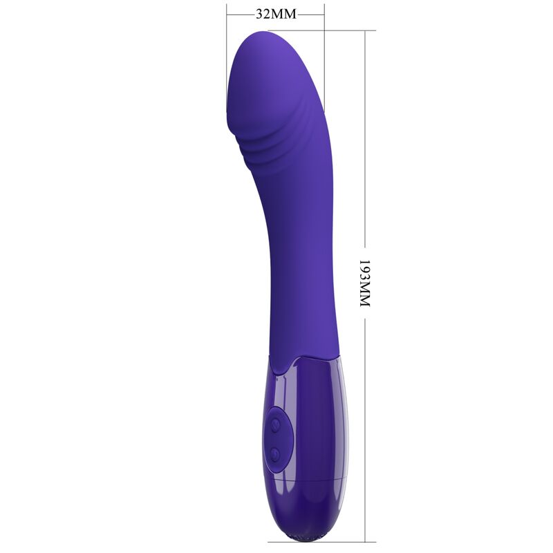 PRETTY LOVE - DILDO VIBRANTE VIOLA ELEMENTAL YOUTH