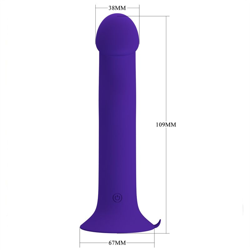 PRETTY LOVE - VIBRATORE DILDO MURRAY YOUTH E VIOLET RICARICABILE