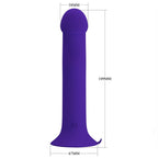 PRETTY LOVE - VIBRATORE DILDO MURRAY YOUTH E VIOLET RICARICABILE