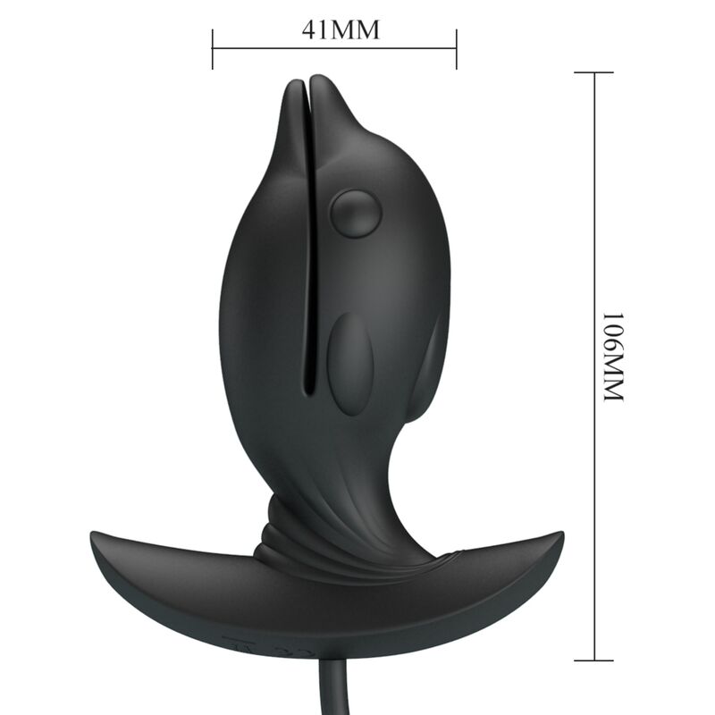 PRETTY LOVE - INFLATABLE & RECHARGEABLE ANAL PLUG - DOLPHIN