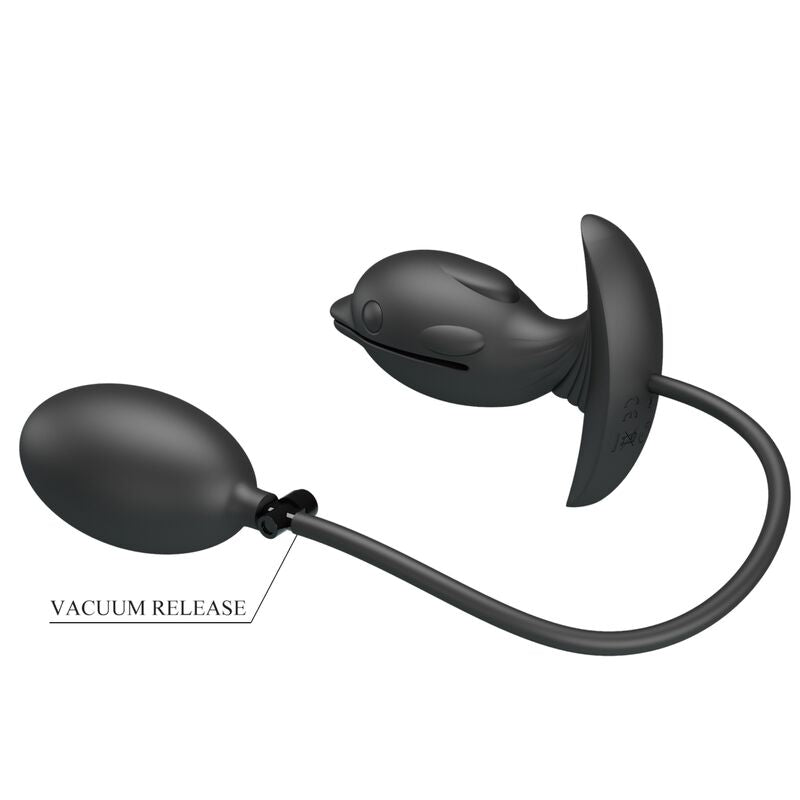 PRETTY LOVE - INFLATABLE & RECHARGEABLE ANAL PLUG - DOLPHIN