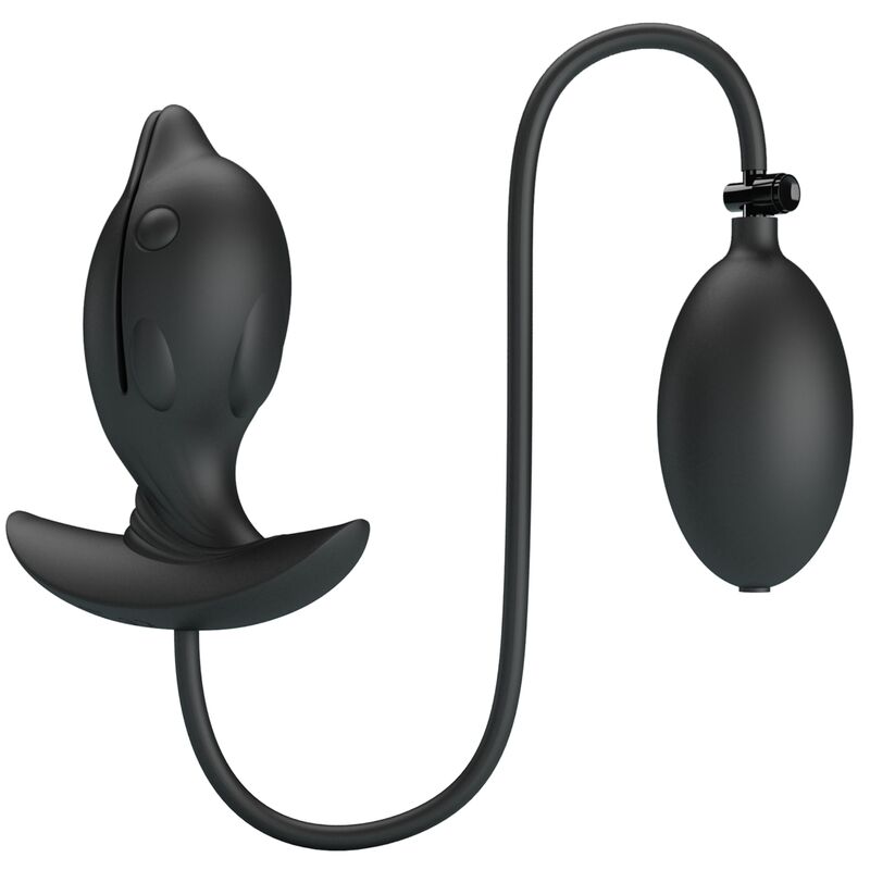 PRETTY LOVE - INFLATABLE & RECHARGEABLE ANAL PLUG - DOLPHIN