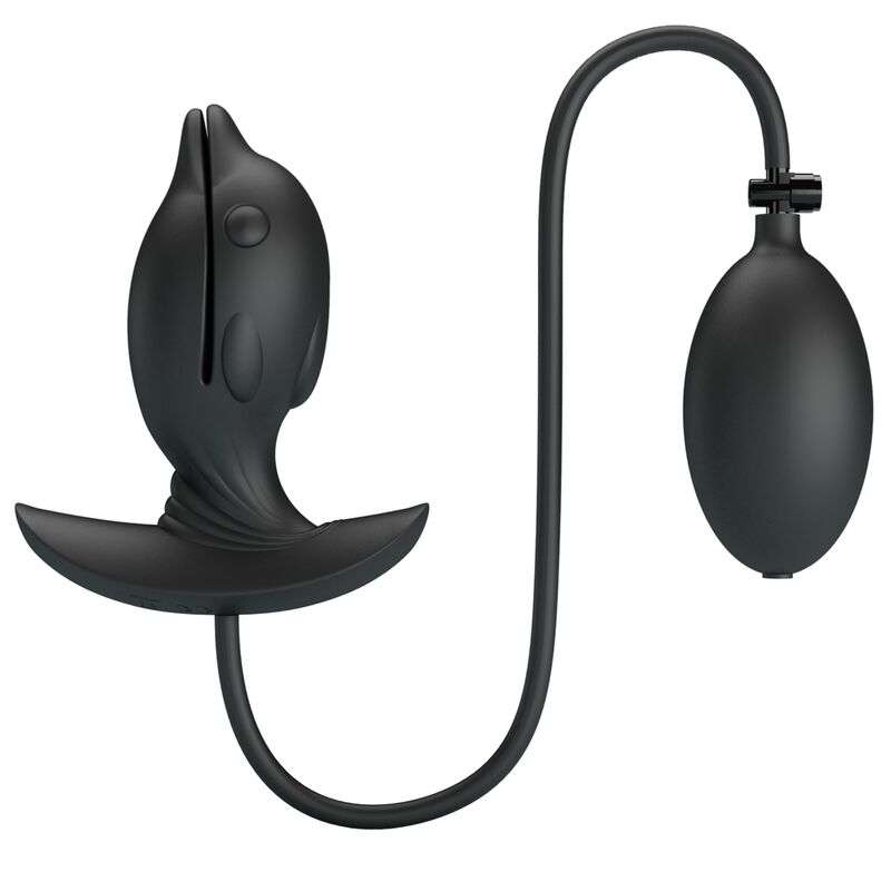 PRETTY LOVE - INFLATABLE & RECHARGEABLE ANAL PLUG - DOLPHIN
