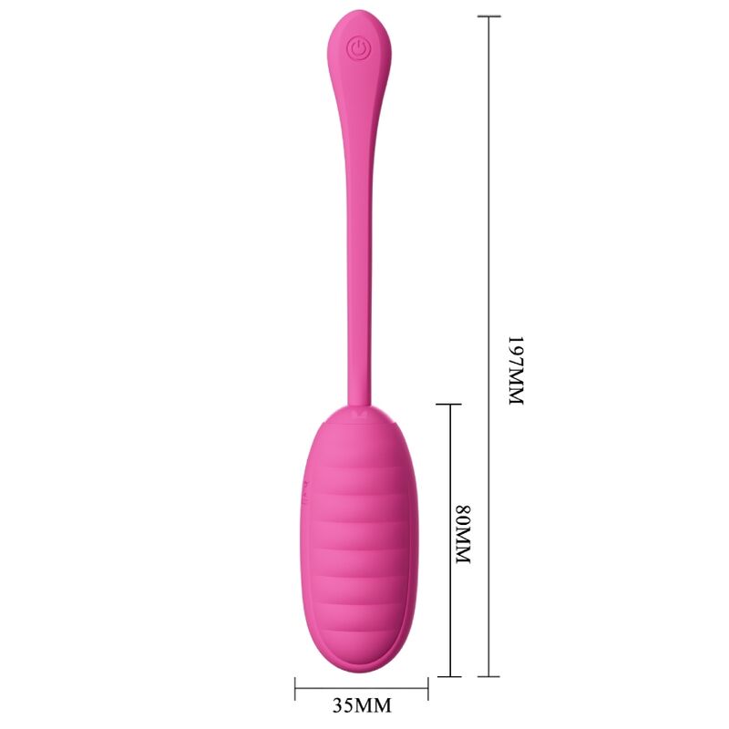 PRETTY LOVE - HUEVO VIBRADOR RECARGABLE CATALINA ROSE APP