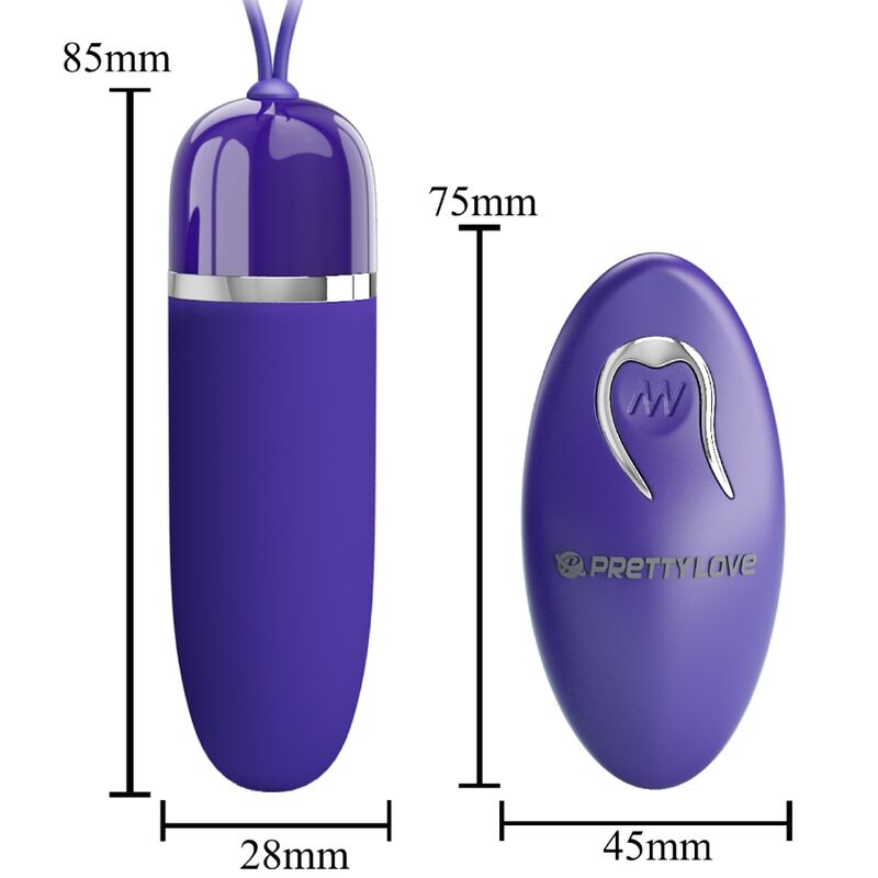 PRETTY LOVE - DARLENE YOUTH VIBRATING MINI BULLET VIOLET