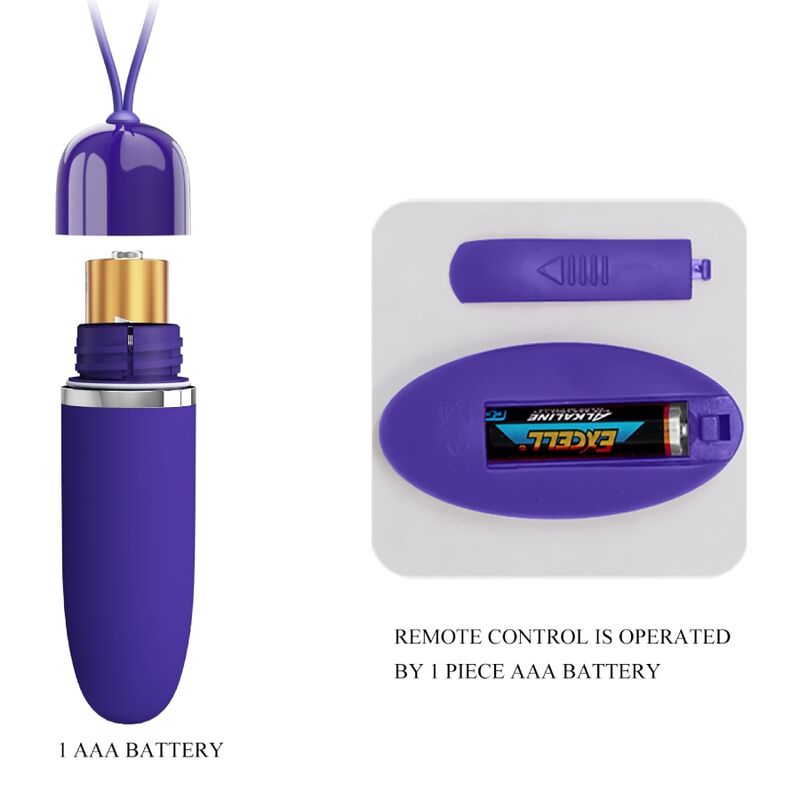 PRETTY LOVE - DARLENE YOUTH VIBRATING MINI BULLET VIOLET