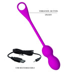 PRETTY LOVE - ELVIRA RECHARGEABLE VIBRATING BULLETS PURPLE