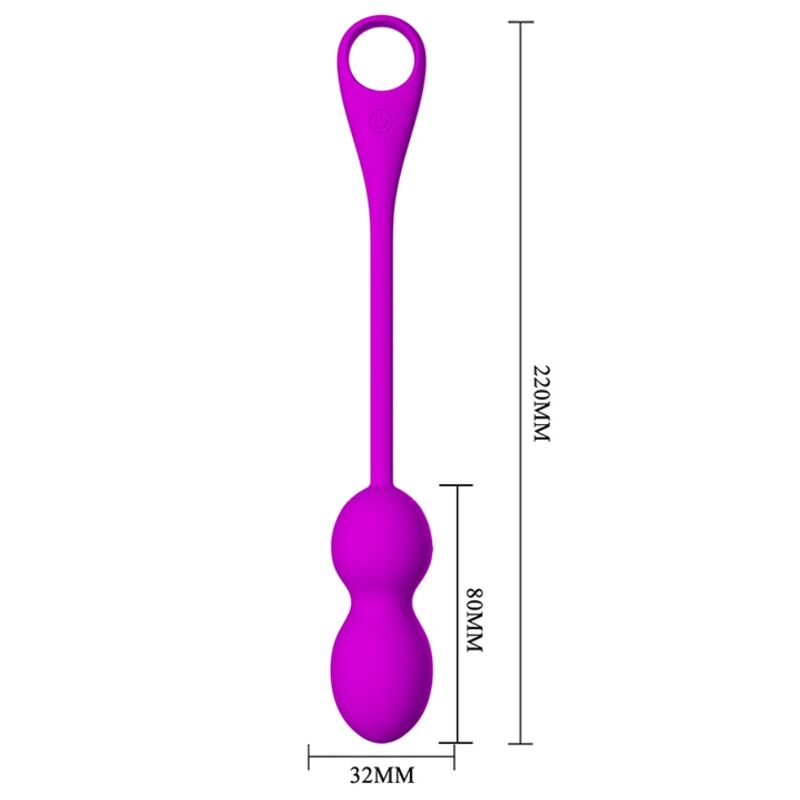 PRETTY LOVE - ELVIRA RECHARGEABLE VIBRATING BULLETS PURPLE