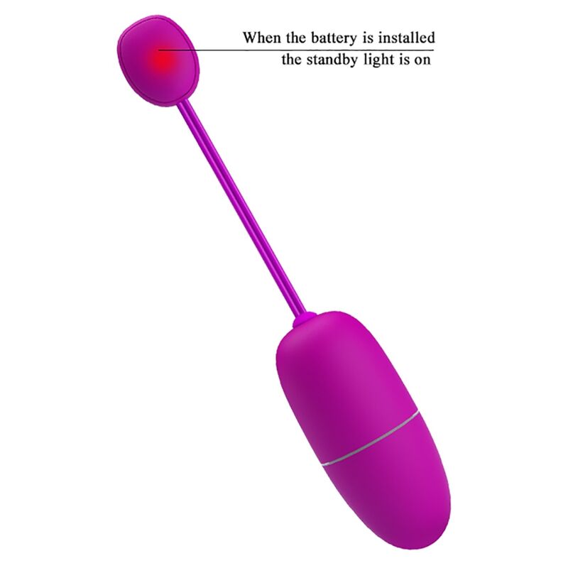 PRETTY LOVE - HUEVO VIBRADOR NYMPH CONTROLADO POR APP VIOLETA