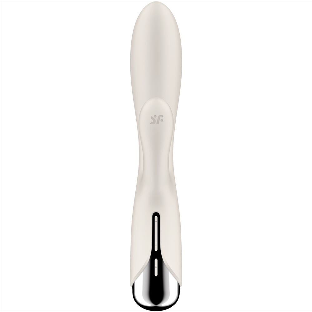 SATISFYER - SPINNING RABBIT 1 ESTIMULACIÓN DE CLÍTORIS Y PUNTO G BEIGE