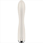 SATISFYER - SPINNING RABBIT 1 ESTIMULACIÓN DE CLÍTORIS Y PUNTO G BEIGE