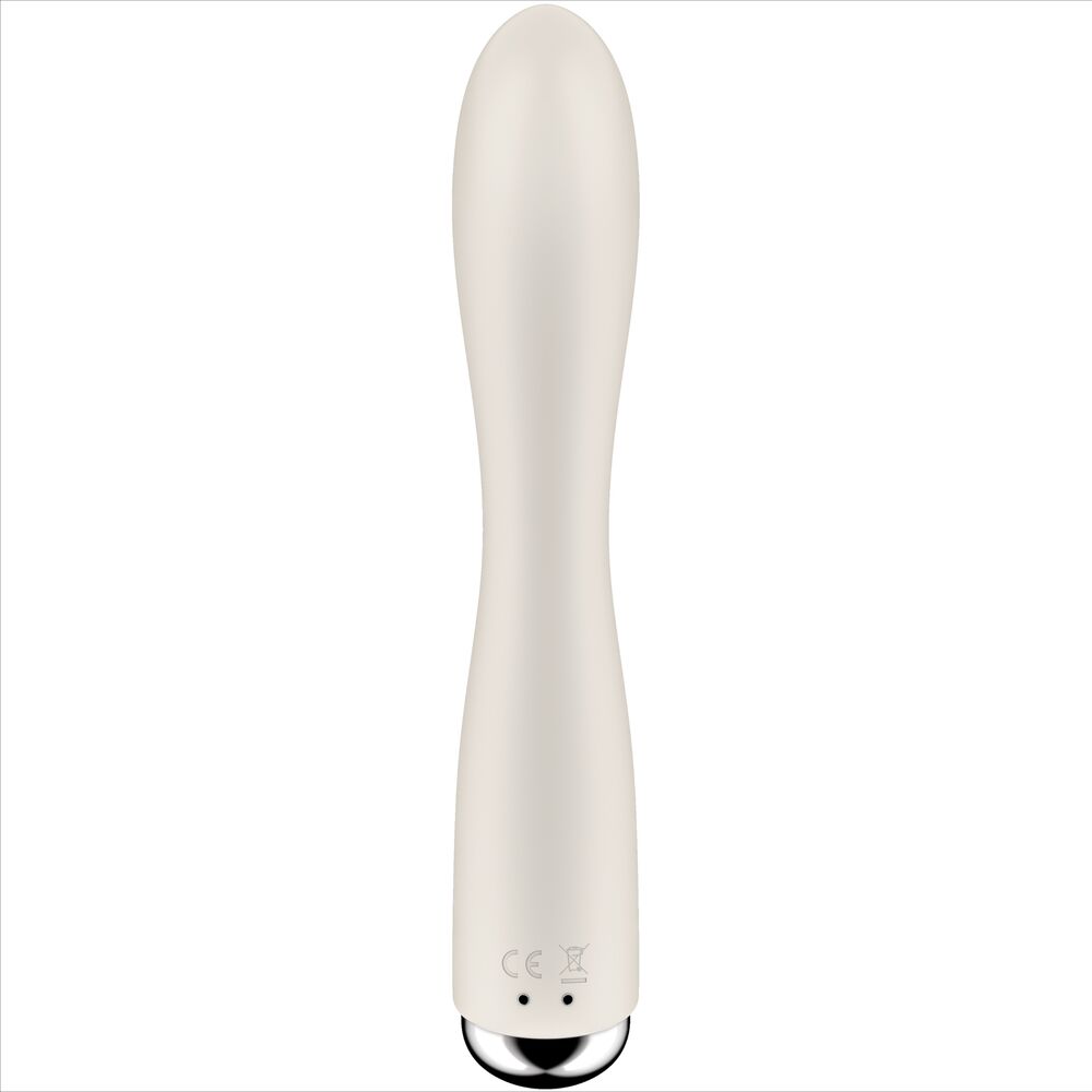 SATISFYER - SPINNING RABBIT 1 ESTIMULACIÓN DE CLÍTORIS Y PUNTO G BEIGE