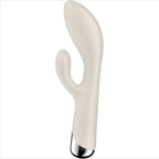 SATISFYER - SPINNING RABBIT 1 ESTIMULACIÓN DE CLÍTORIS Y PUNTO G BEIGE