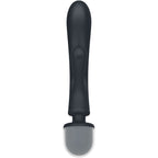 SATISFYER - MASSEUR VIBRATEUR LAPIN TRIPLE LOVER GRIS