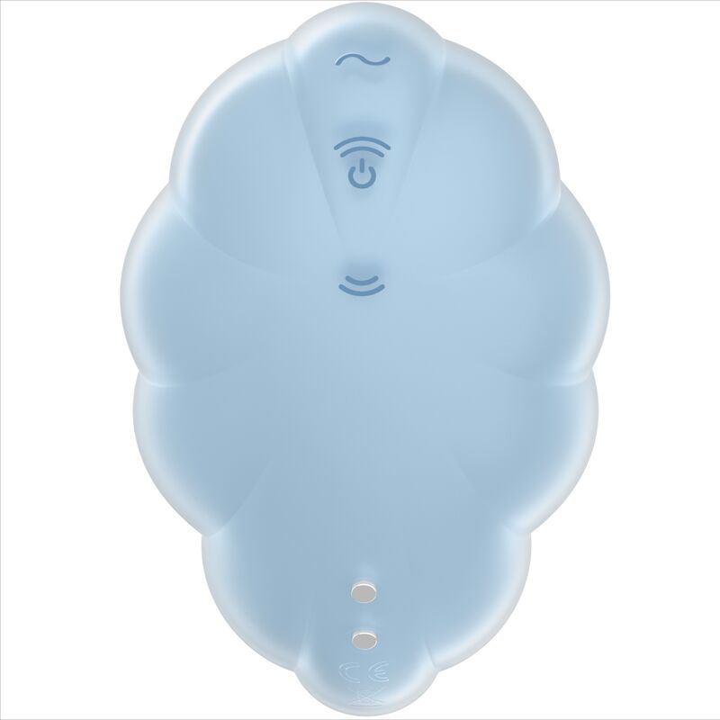 SATISFYER - VIBRATORE CLOUD DANCER BLU A IMPULSI D'ARIA
