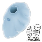 SATISFYER - VIBRATORE CLOUD DANCER BLU A IMPULSI D'ARIA