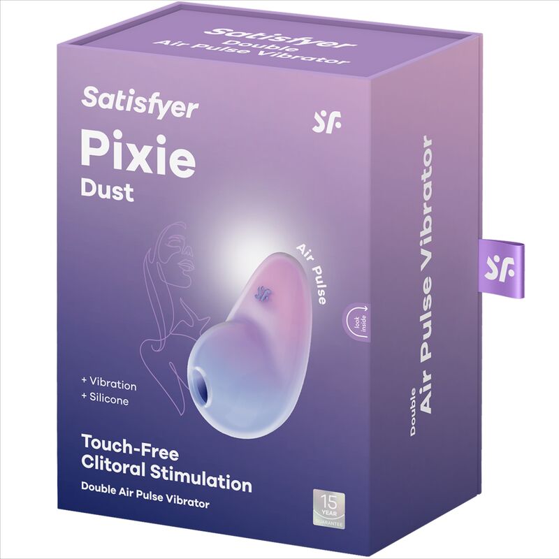SATISFYER - PIXIE DUST LILAC AIR PULSE STIMULATOR