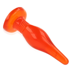 BAILE - PLUG ANAL ROJO SOFT TOUCH 14.2 CM