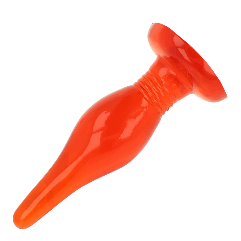 BAILE - PLUG ANAL ROJO SOFT TOUCH 14.2 CM