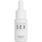 BIJOUX - SLOW SEX OLIO PER SESSO ORALE AL CBD 15 ML