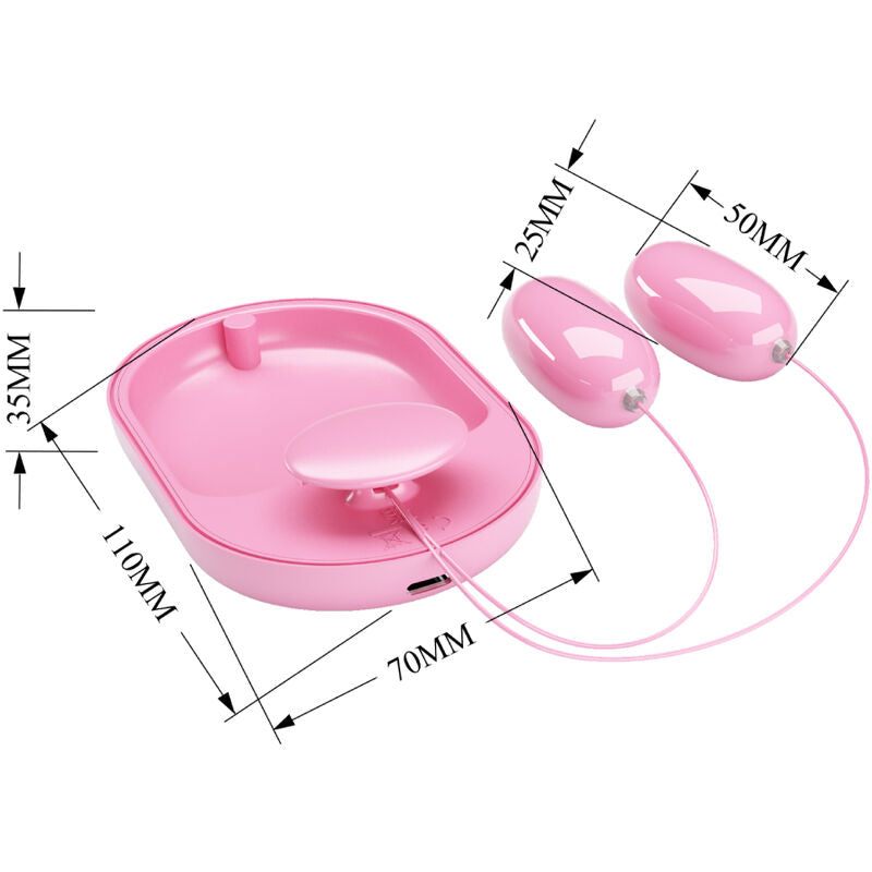 PRETTY LOVE - FUN BOX VIBRATING BALL PINK