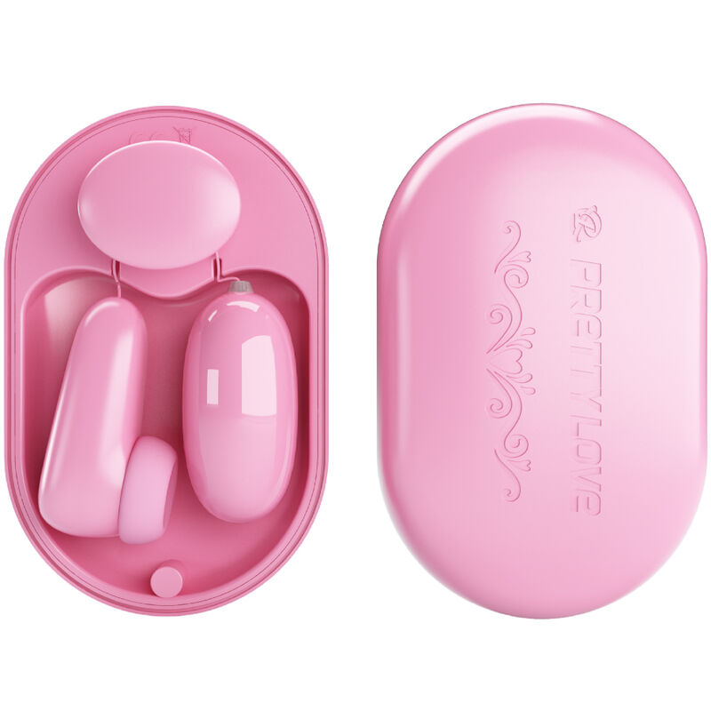 PRETTY LOVE - MAGIC BOX PALLINA VIBRANTE E STIMOLATORE ROSA