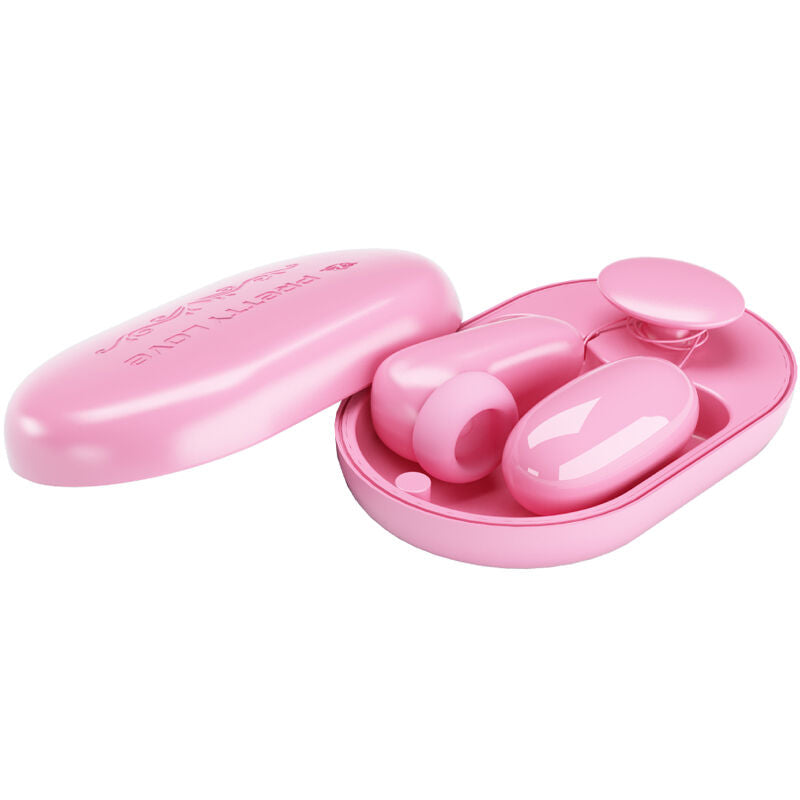 PRETTY LOVE - MAGIC BOX PALLINA VIBRANTE E STIMOLATORE ROSA