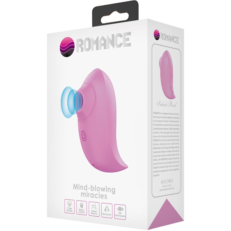 ROMANCE - MINI VENTOSA INHALE BIRD CON FUNZIONE MEMORIA