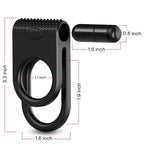 ARMONY - TWINS DOPPIO VIBRATORE PER COPPIE NERO