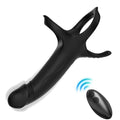 ARMONY - ANELLO VIBRANTE CON TELECOMANDO NERO