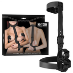 FETISH SUBMISSIVE BONDAGE - SET DI CONTENZIONE CORPO, COLLO E POLSI