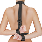 FETISH SUBMISSIVE BONDAGE - SET DI CONTENZIONE CORPO, COLLO E POLSI