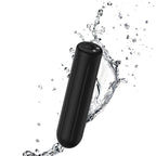 ARMONY - VIBRATORE A PROIETTILE WARHEAD CON TELECOMANDO NERO 2 CM X 8,8 CM