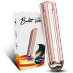ARMONY - PROIETTILE VIBRANTE WARHEAD CON TELECOMANDO DORATO 2 CM X 8,8 CM
