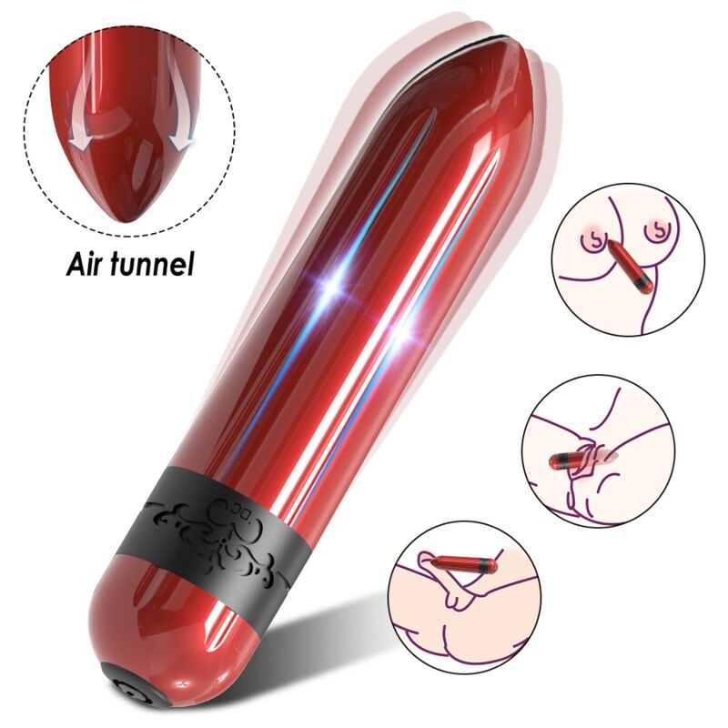 ARMONY - VIBRATORE A PROIETTILE ROCKET CON TELECOMANDO FUCSIA