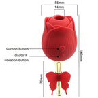 ARMONY - BUTTERFLY FLOWER SUCTION CUP RED