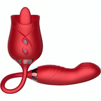 ARMONY - DELIGHT FLOWER & BUMPING VIBRATOR WITH RED TONGUE